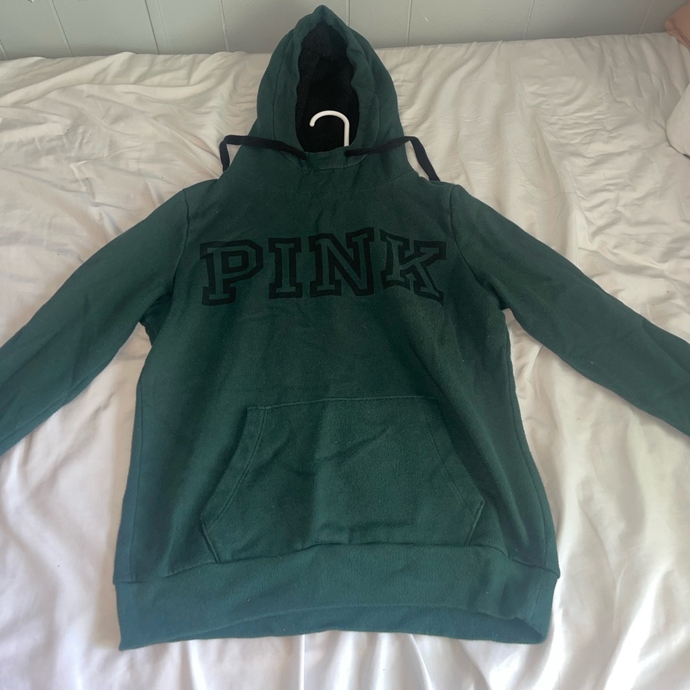 Green PINK Hoodie